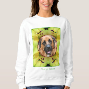 Sweatshirt Frame Lily Jaune Créez votre propre photo