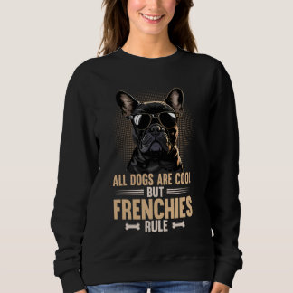Sweatshirt Français Cool Frenchie Chien Français Bulldog