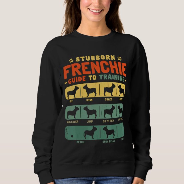 Sweatshirt Français têtu (Devant)