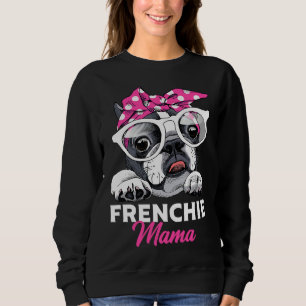 Sweatshirt Française Bulldog maman fille Frenchie Idée
