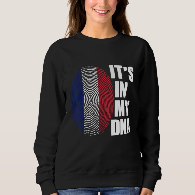 Sweatshirt France French Flag Paris French Parents Travel Gui (Devant)