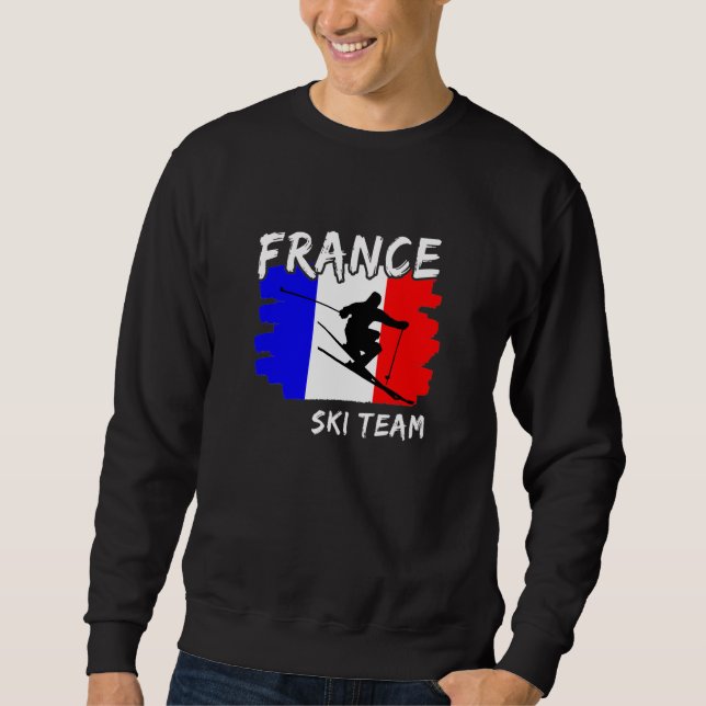 Sweatshirt France Ski   (Devant)
