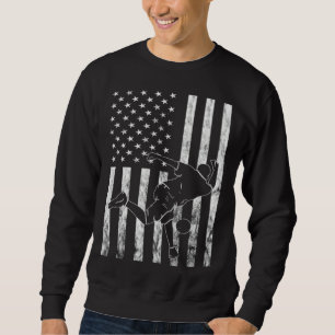 Sweatshirt Frappe de quille de bowling américain Quilleur Qui