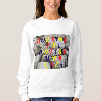 Sweatshirt Frapper le T-shirt Autism Mom Life