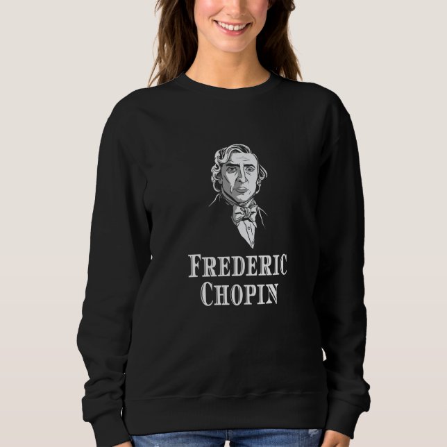 Sweatshirt Frederic Chopin Portrait (Devant)
