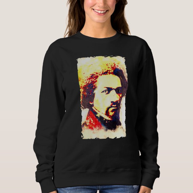 Sweatshirt Frederick Douglass Héros Américain Mois de l'Histo (Devant)