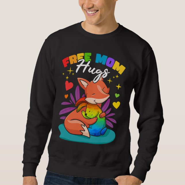 Sweatshirt Free Mom Hugs (Devant)