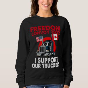 Sweatshirt Freedom Convoy 2022 Les États-Unis Et Le Canada Ap