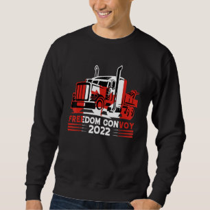 Sweatshirt Freedom Convoy 2022 Tee - shirts canadiens de cami