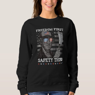 Sweatshirt Freedom First Safety Troisième feux d'artifice 4 j