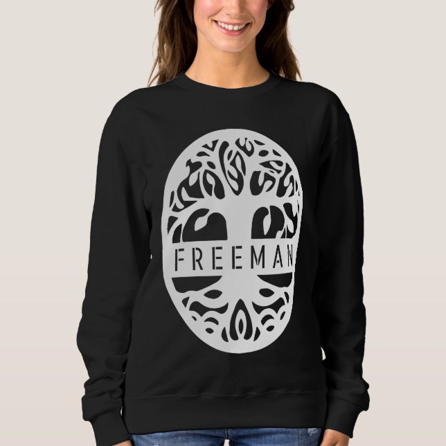 Sweatshirt Freeman Jour de la St Patrick Racines Celtes Corre (Devant)