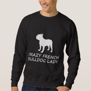 Sweatshirt French Bulldog Lady Frenchie