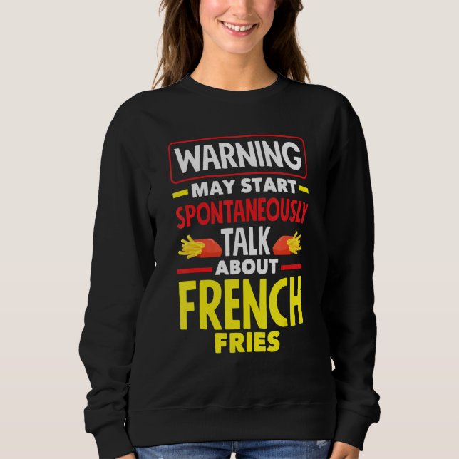 Sweatshirt French Fries   French Fry (Devant)