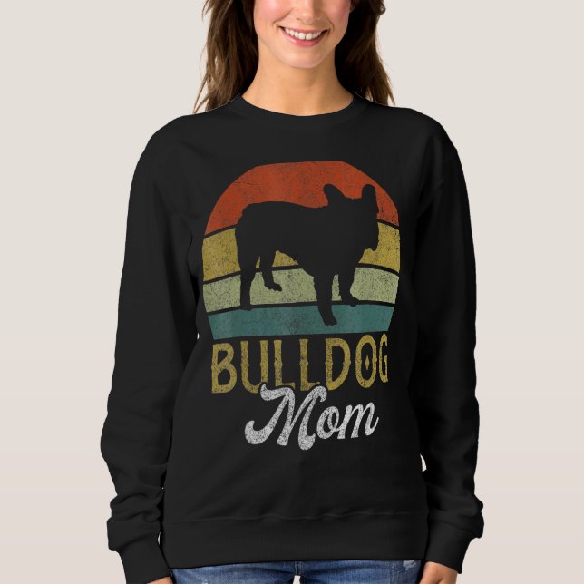 Sweatshirt Frenchie Bulldog Mama Meilleur Frenchie Bulldog Mo (Devant)