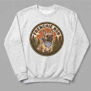 Sweatshirt Frenchie Mom Crewneck Cadeau pour maman de bouledo
