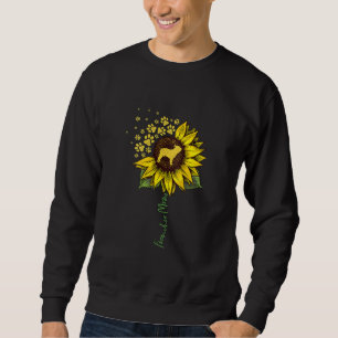 Sweatshirt Frenchie Mom Sunflower French Bulldog Lover Cadeau