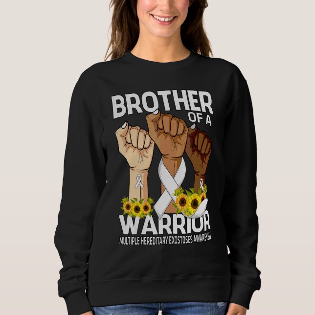 Sweatshirt Frère De Main D'Un Guerrier Multiples Exos Hérédit (Devant)