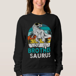 Sweatshirt Frère Saurus Dinosaur Famille Correspondante T Rex