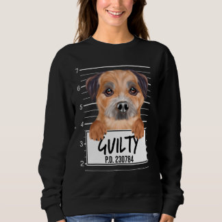 Sweatshirt Frère Terrier Mugshot Chien coupable