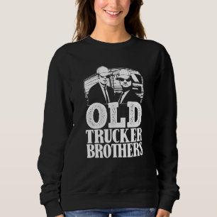 Sweatshirt Frères de camionnage de poids lourds Camionneur vi