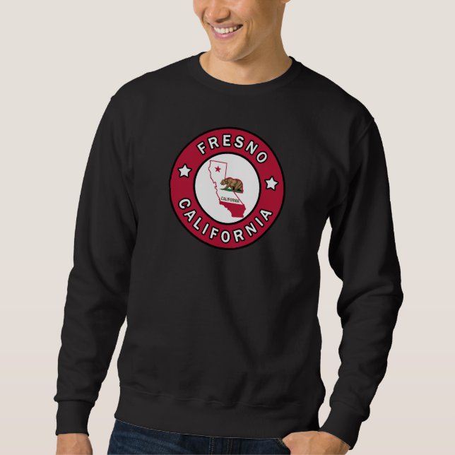 Sweatshirt Fresno Californie (Devant)