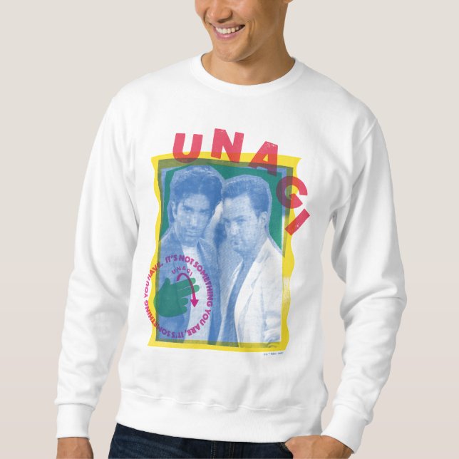 Sweatshirt FRIENDS™ | Ross & Chandler - Unagi (Devant)