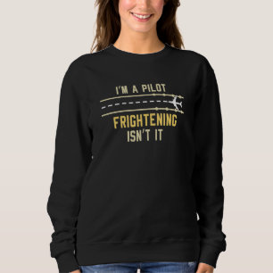 Sweatshirt Frigoriser le vol radar du pilote d'avion