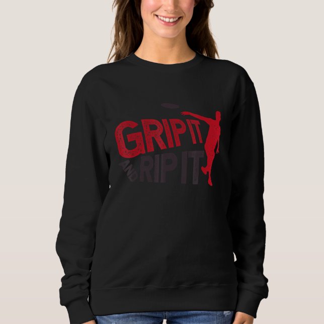 Sweatshirt Frisbee Disc Golf Pour Disk Golfer (Devant)