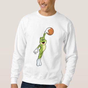 Sweatshirt Frog as Basketball player with Basketball.PNG
