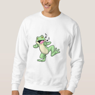 Sweatshirt Frog Music Dance