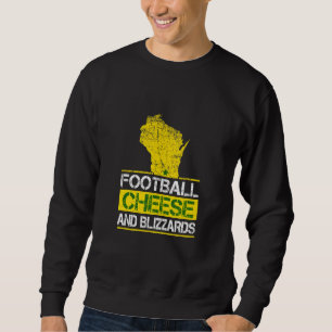 Sweatshirt Fromage de football et tempêtes de neige  Fromage 