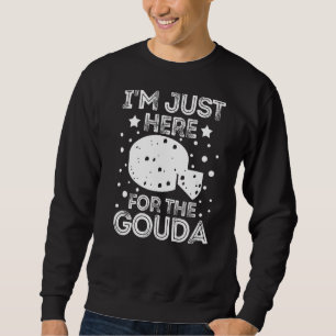 Sweatshirt Fromage Gouda Fumé Queso Slices Broyés 5