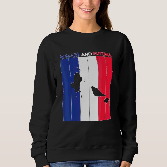 Sweatshirt Frontières du pays Wallis-et-Futuna (Devant)