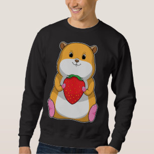 Sweatshirt Fruit de fraise à l'hamster