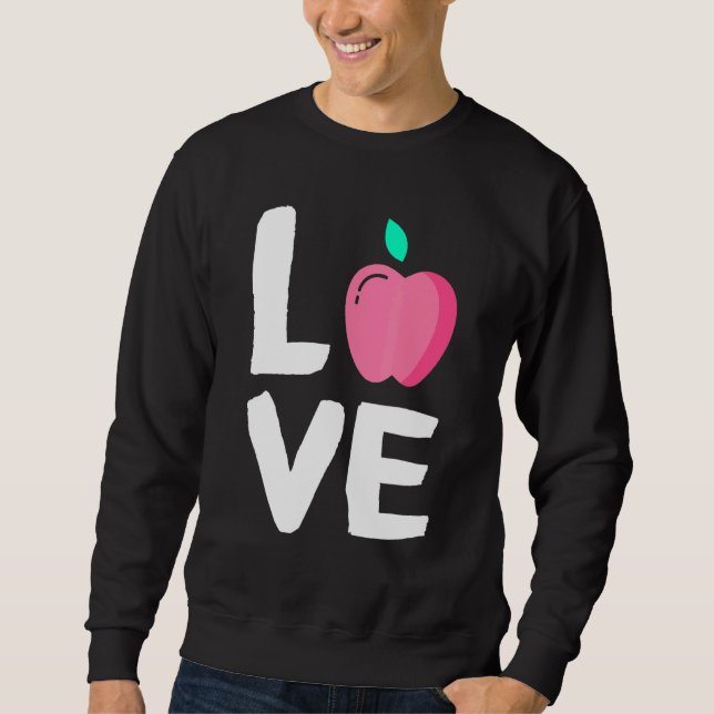 Sweatshirt Fruit d'été Vega Jus de pomme (Devant)