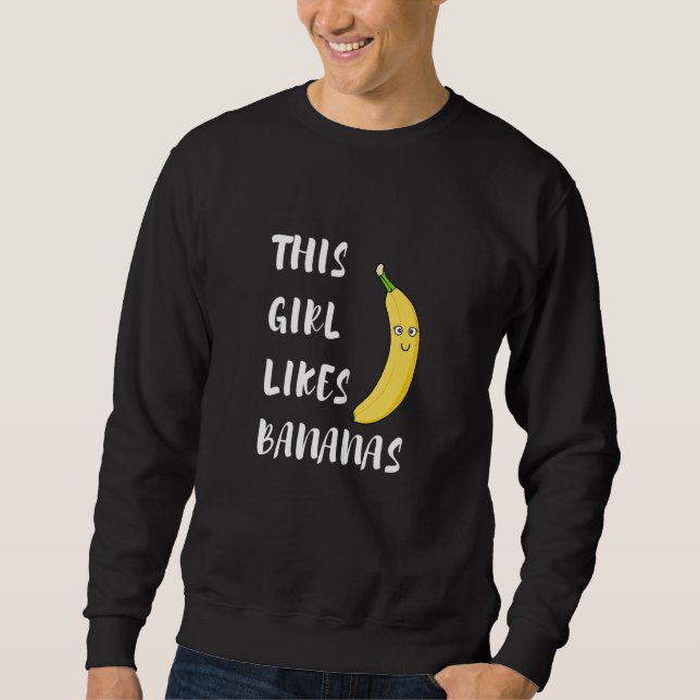 Sweatshirt Fruit   Dire Bananes Fruits Exotiques (Devant)
