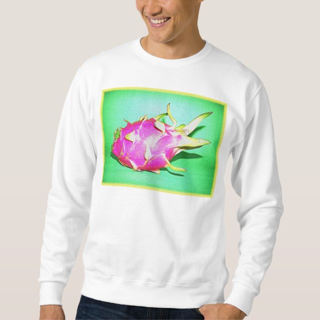 Sweatshirt "Fruit Dragon Lumineux" Belle Photo. Commandez dès (Devant)