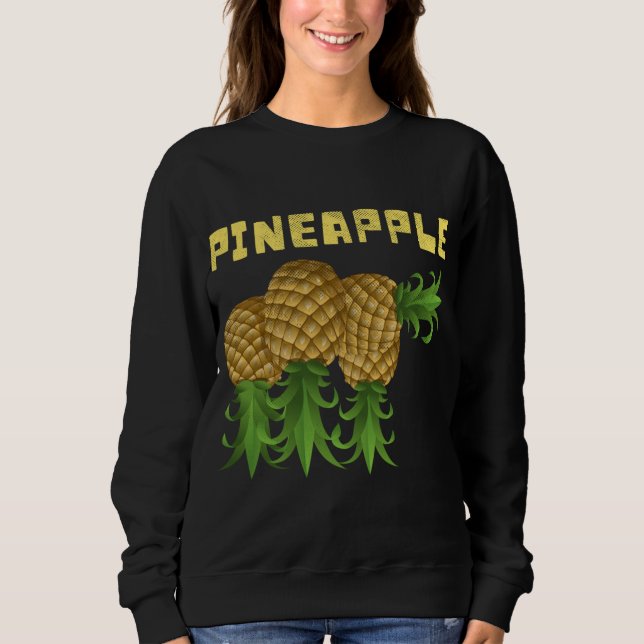 Sweatshirt Fruit Tropical À L'Écart De La Plage De Swinger (Devant)