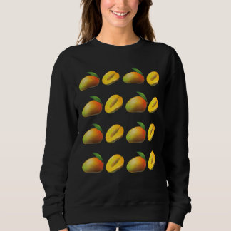 Sweatshirt Fruit Vegans Mango Motif Fruitaire Mango