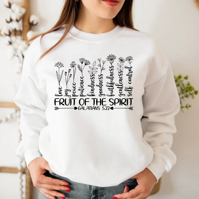 Sweatshirt Fruits de l'Esprit Galates 5:22 (Créateur téléchargé)