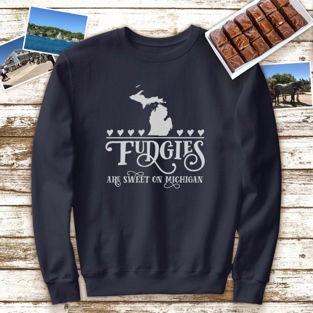 Sweatshirt Fudgies sont douces au Michigan (Créateur téléchargé)