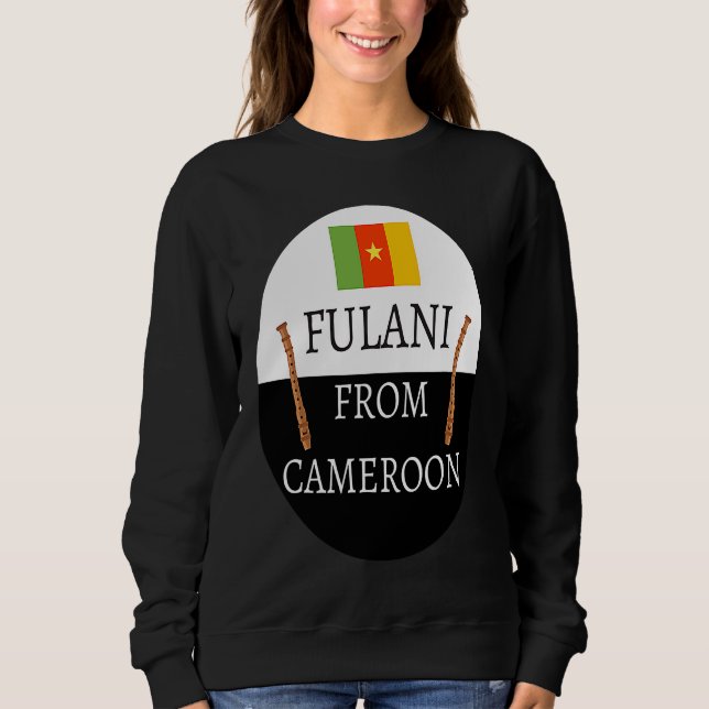 Sweatshirt Fulani From Cameroon  Culture Islam Fulbe Fula (Devant)