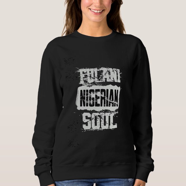 Sweatshirt Fulani Nigerian Soul  Ancestor Initiation (Devant)