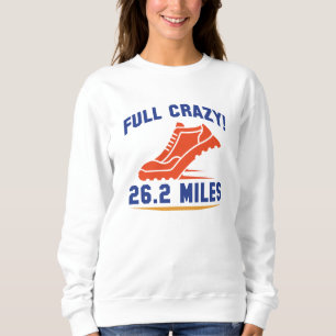 Sweatshirt Full Crazy 26,2 Miles