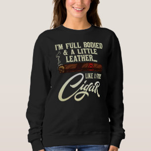 Sweatshirt Fullie Corps Et Un Peu De Cuir Comme Un Bon Chig