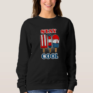 Sweatshirt Fun Fireworks Firecracker Usa Drapeau 4 juillet