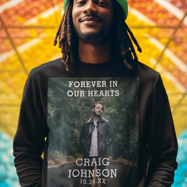 Sweatshirt Funérailles Dans La Mémoire De L'Amour | Photo (Créateur téléchargé)