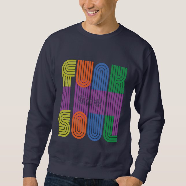 Sweatshirt funk et soul (Devant)