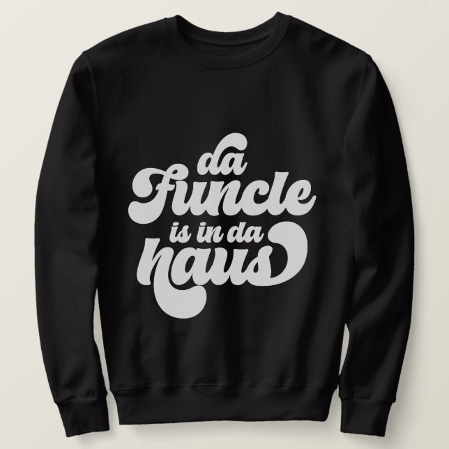 Sweatshirt Funky Funny Simple Vintage Retro (Design devant)
