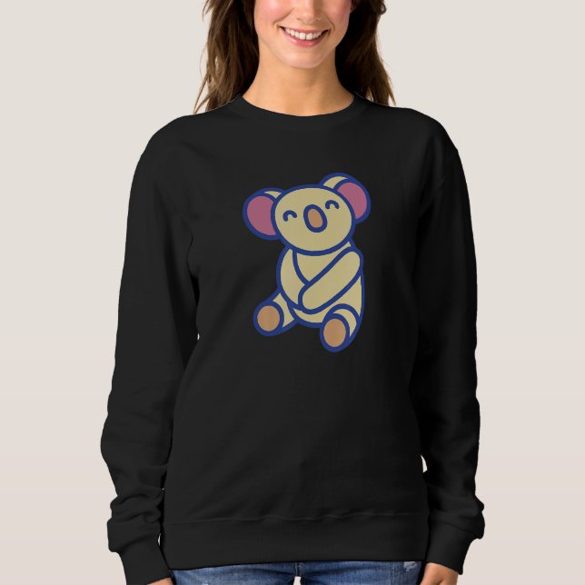 Sweatshirt Funky Koala Baby Bear   Bear   (Devant)